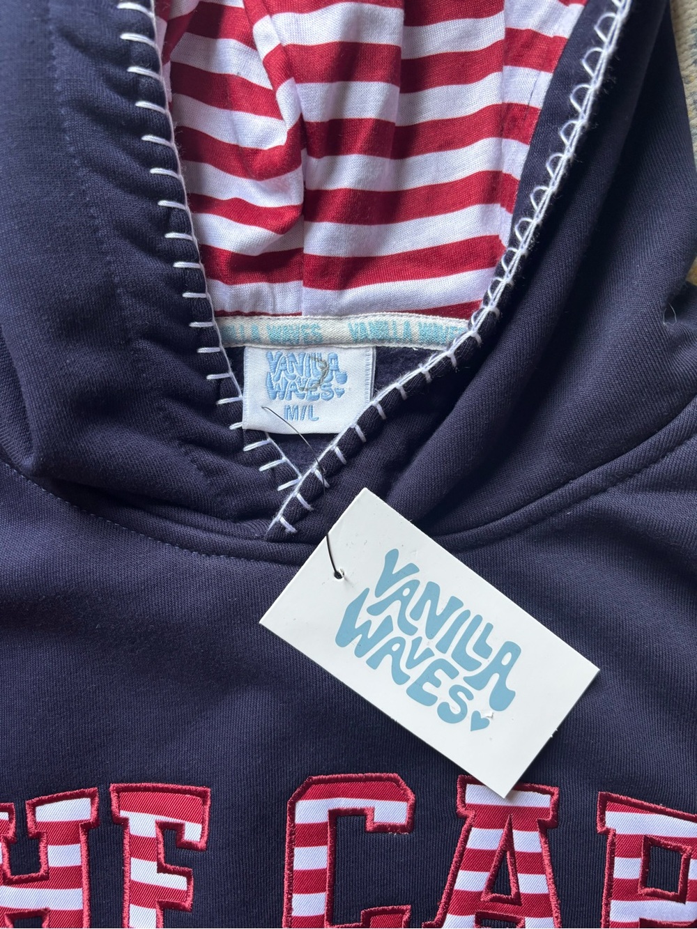 Americana The Cape Hoodie by Vanilla Waves - Picture 6 of 8